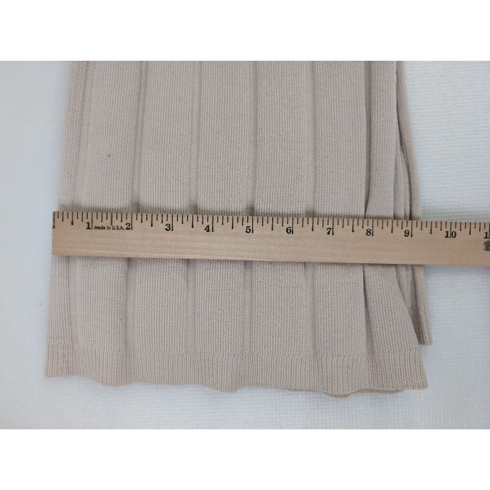 H&M Beige Ribbed Knit Pants - Picture 14 of 14
